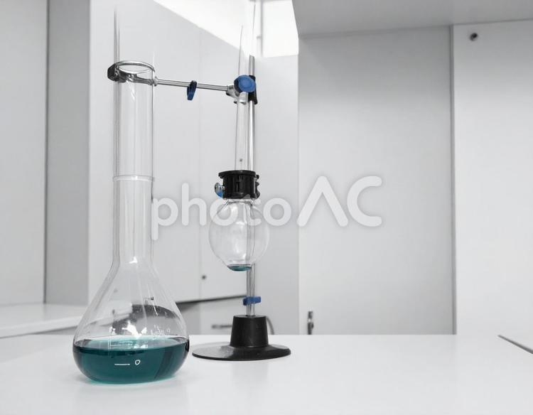 実験器具のイメージ 実験,理科,器具の写真素材