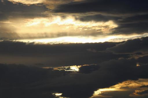 夕空 夕空の写真