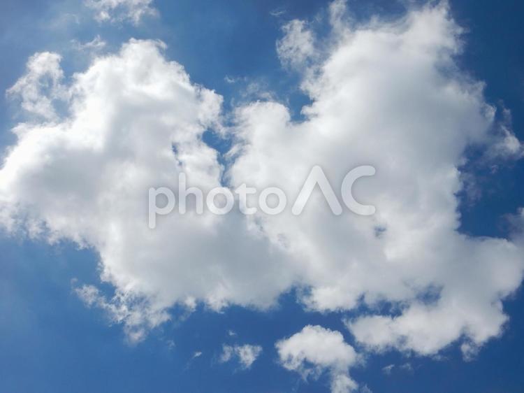 【風景写真】夏空 夏空,空,雲の写真素材