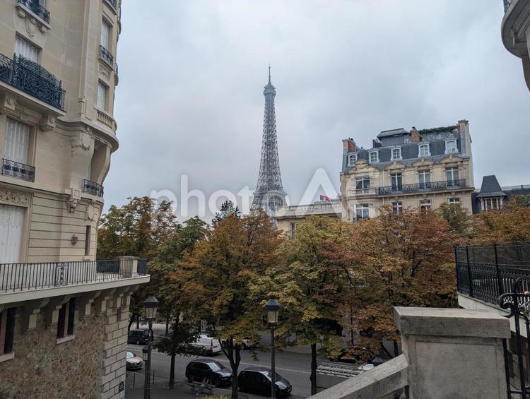 エッフェル塔 エッフェル塔,パリ,フランスの写真素材