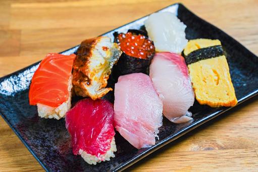 寿司盛り合わせ 寿司,盛り合わせ,握り寿司の写真素材