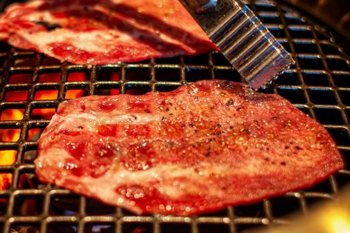 Grilled beef tongue, JPG