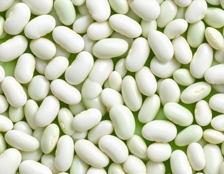 白緑の豆の散布模様 白緑の豆の散布模様の写真