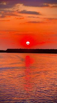 夕焼け 夕焼けの写真