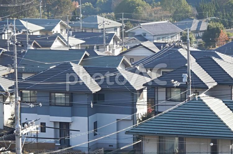 【風景写真】家並みの風景 家並み,街並み,町並みの写真素材