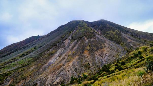 九重の秋の山 山,自然,風景の写真素材