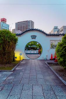 【長崎】中華街の近く 【長崎】中華街の近く 長崎,港町,海の写真素材