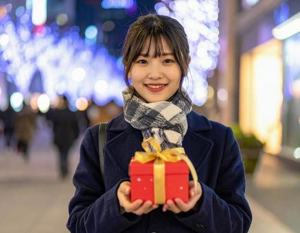 イルミネーション・彼女のプレゼント イルミネーション・彼女のプレゼントの写真