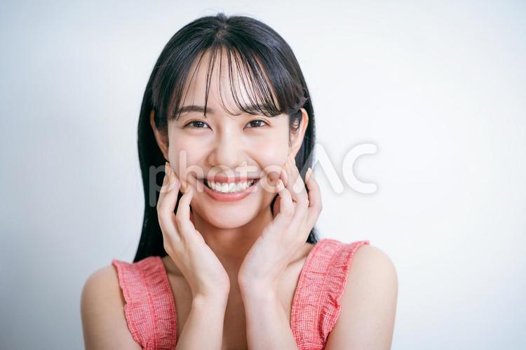 若い女性の美容イメージ 美容,ビューティー,女性の写真素材