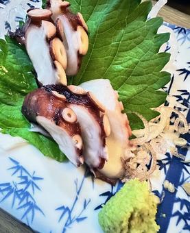 Photo, octopus sting, izakaya, ate, 