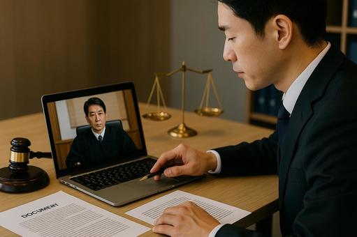 リモート司法手続き リモート司法手続きの写真