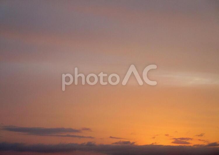 テクスチャ　背景　夕焼け空　黄昏時 背景,テクスチャ,夕焼けの写真素材