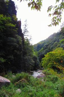 岡山県-豪渓-渓流 岡山県-豪渓-渓流 豪渓,渓谷,渓流の写真素材