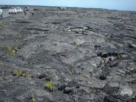 Photo, island of hawaii, キ ラ ウ エ ア volcano, lava, 