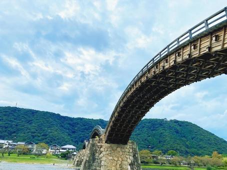 錦帯橋(山口県) 錦帯橋(山口県) 錦帯橋,山口,太鼓橋の写真素材