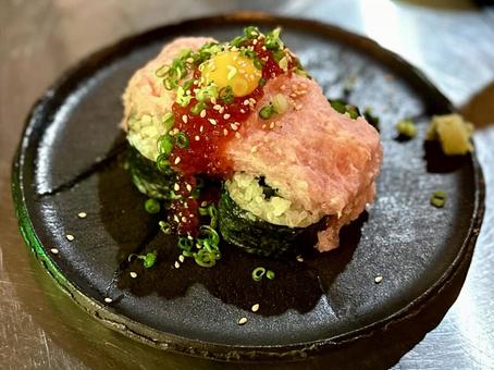 ネギトロ巻き ネギトロ巻き ネギトロ巻き,居酒屋,居酒屋料理の写真素材