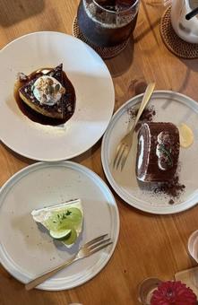 カフェのケーキ カフェのケーキ cafe,カフェ,ケーキの写真素材