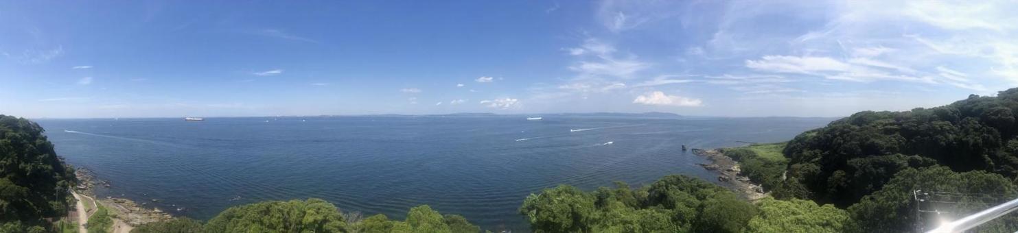 Photo, panorama, sea, mountain, 