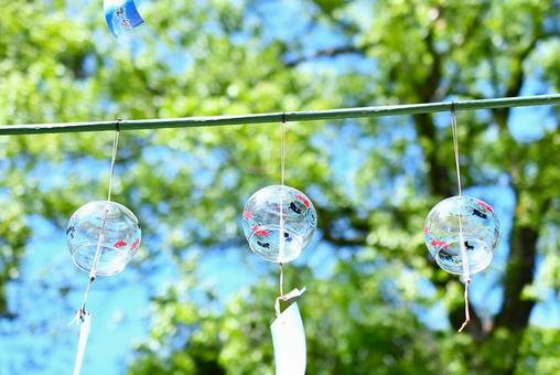 風鈴祭り 風鈴祭り 風鈴,夏,風の写真素材