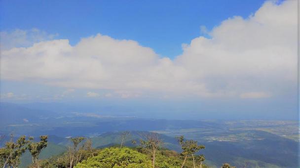 山の景色02（比良山系）の写真