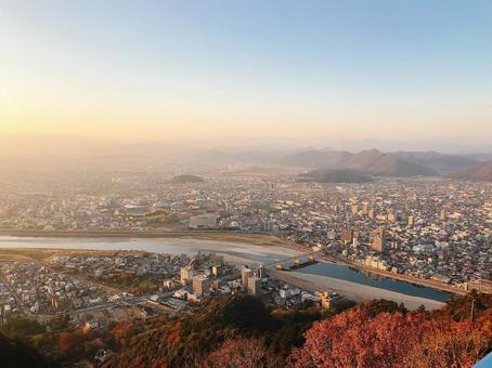 The view from Gifu Castle, JPG
