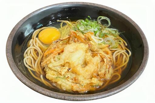 かき揚げ蕎麦 蕎麦,そば,かき揚げの写真素材
