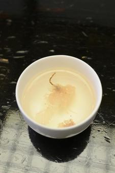 Photo, sakura, cherry blossom tea, a cup of tea, 