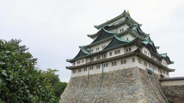 名古屋城 天守 大天守 名古屋城 天守 大天守 名古屋城,尾張徳川家,御三家の写真素材