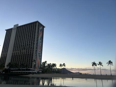 ハワイ ハワイ ハワイ,ホノルル,ワイキキの写真素材