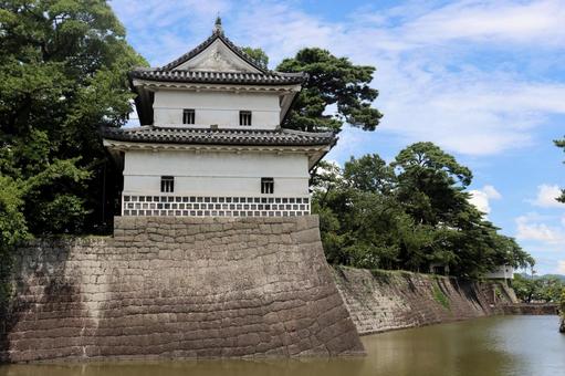 新発田城二ノ丸隅櫓(国重文)、新潟県 新発田城二ノ丸隅櫓(国重文)、新潟県 新発田城,二ノ丸隅櫓,重要文化財の写真素材