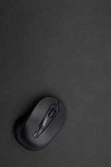 Photo, mouse, computer, black, 