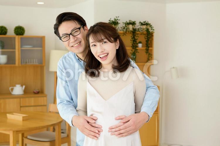 妊娠した夫婦のポートレート20 マタニティ,妊娠,夫婦の写真素材