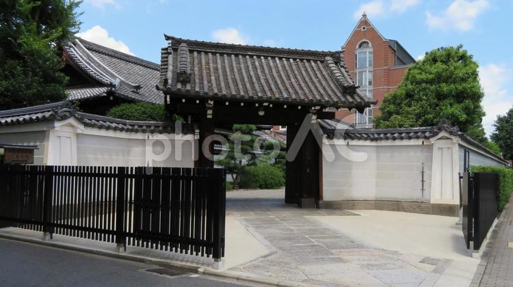 花の御所　跡地に建つ大聖寺 花の御所,室町幕府,政庁の写真素材