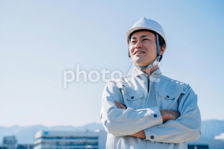 作業着・工業・建設・ワークウェア 作業員,作業着,工業の写真素材