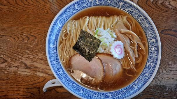 ラーメン ラーメン,しょう油ラーメン,生姜醤油の写真素材