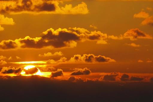 Sunset and sky, JPG
