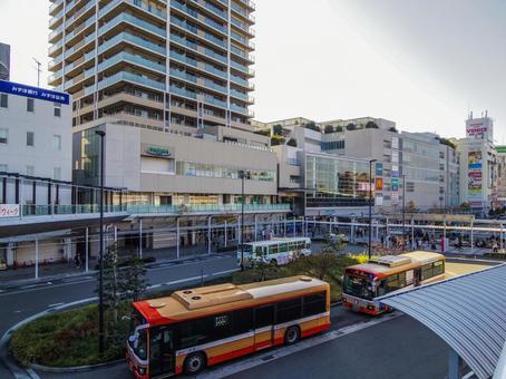 【兵庫県】明石市・明石駅東口 明石駅,山陽明石駅,明石市の写真素材