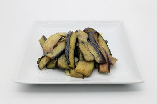 茄子焼き 茄子焼き 茄子,長茄子,庄屋長茄子の写真素材