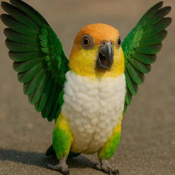 シロハラインコ3 シロハラインコ3の写真