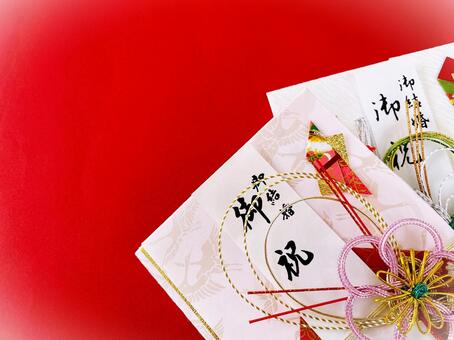 ご祝儀袋（結婚）２６ 祝儀袋,ご祝儀,結婚の写真素材