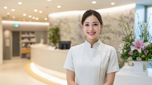 美容クリニックの受付05の写真