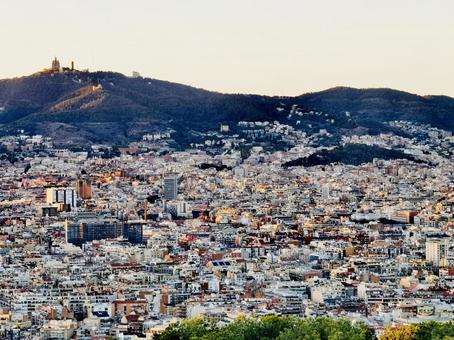 バルセロナ_街並みの写真