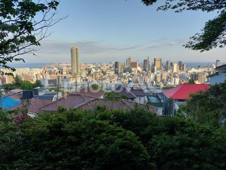 神戸の街並み 神戸,街並み,風景の写真素材