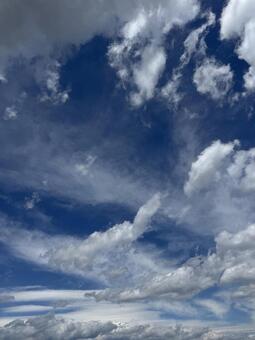 信州の5月の空 青空,sky,blueの写真素材