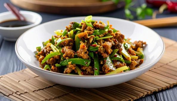 中華料理 青椒肉絲(チンジャオロースー) 中華料理 青椒肉絲(チンジャオロースー)の写真