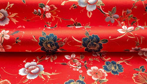 アンティーク羽織の裏地の写真