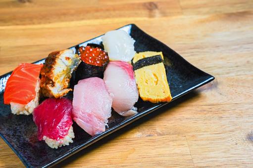 寿司盛り合わせ 寿司,盛り合わせ,握り寿司の写真素材