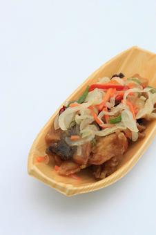 まぐろ南蛮漬け まぐろ南蛮漬け,まぐろ,かじきまぐろの写真素材