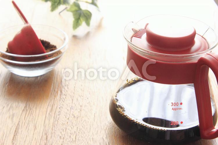 コーヒー001 コーヒー,コーヒーサーバー,ドリップの写真素材