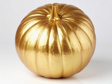 金のカボチャの写真